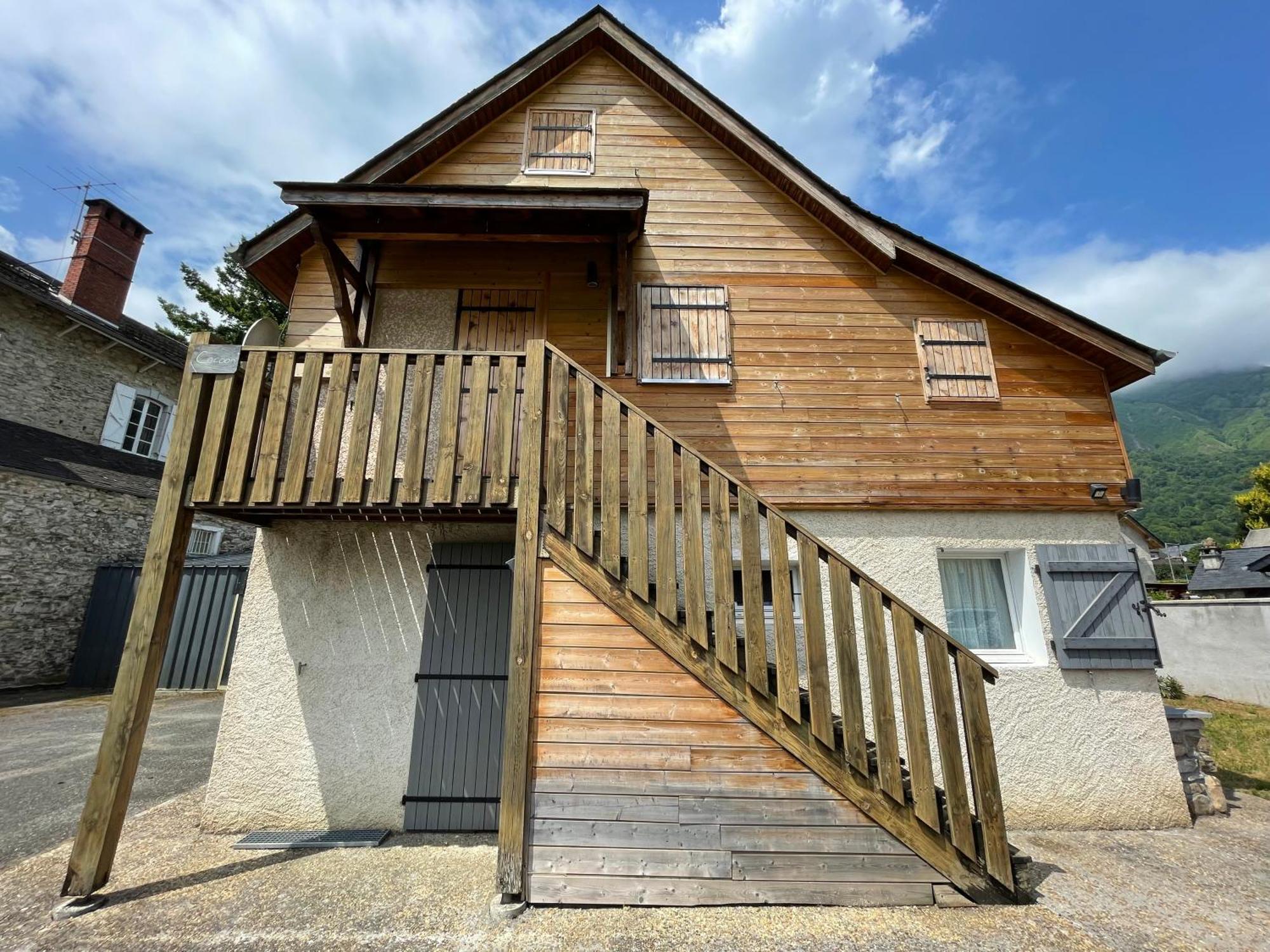 Appartement Cocoon Avec Jardin Et Vue Montagne Laruns Eksteriør bilde