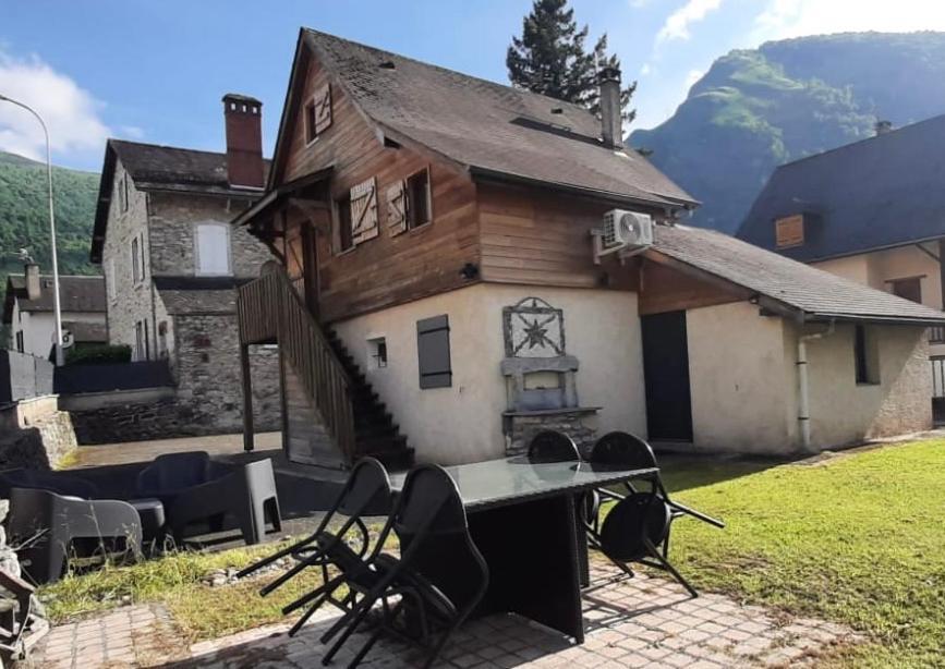 Appartement Cocoon Avec Jardin Et Vue Montagne Laruns Eksteriør bilde