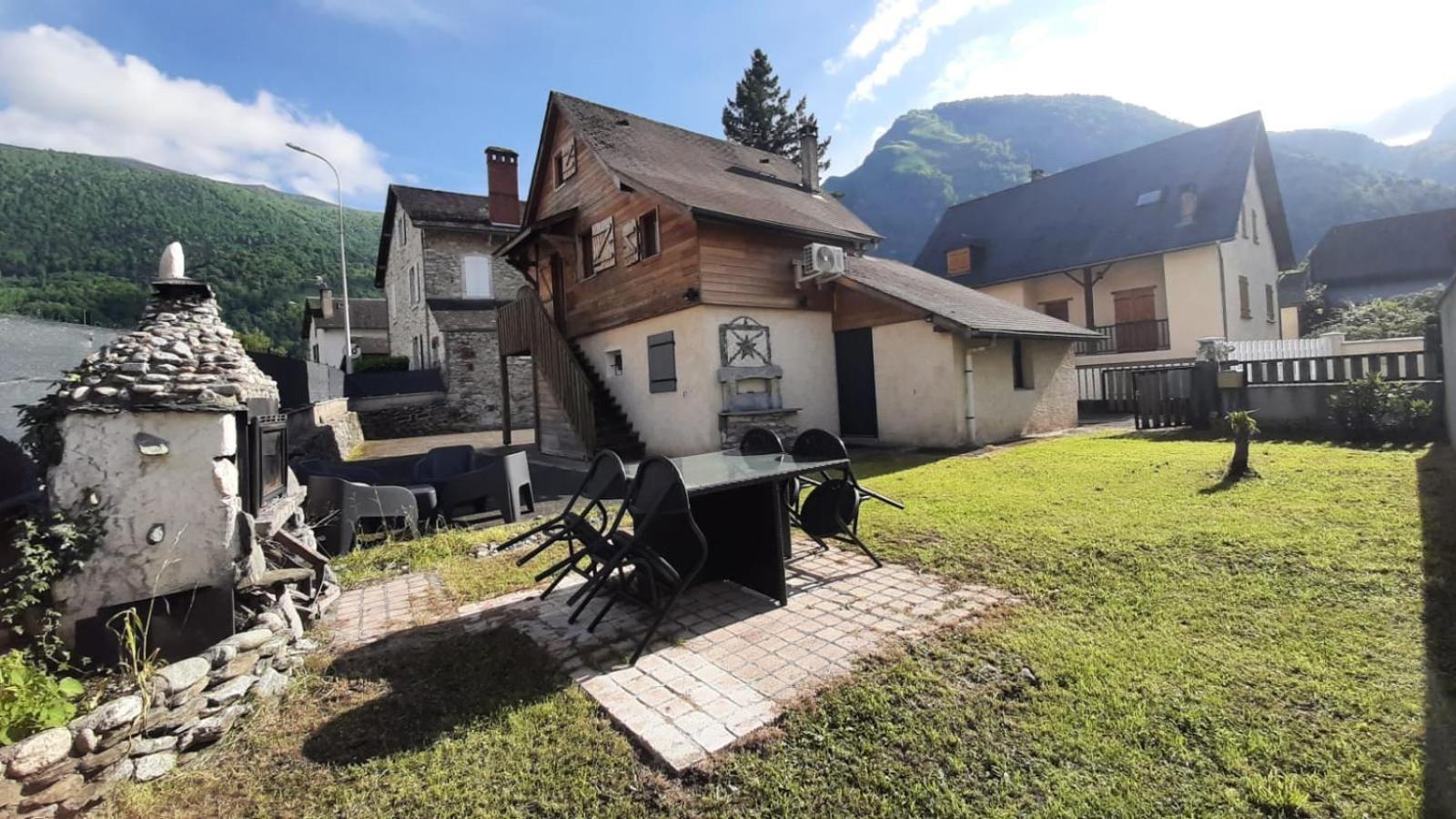 Appartement Cocoon Avec Jardin Et Vue Montagne Laruns Eksteriør bilde